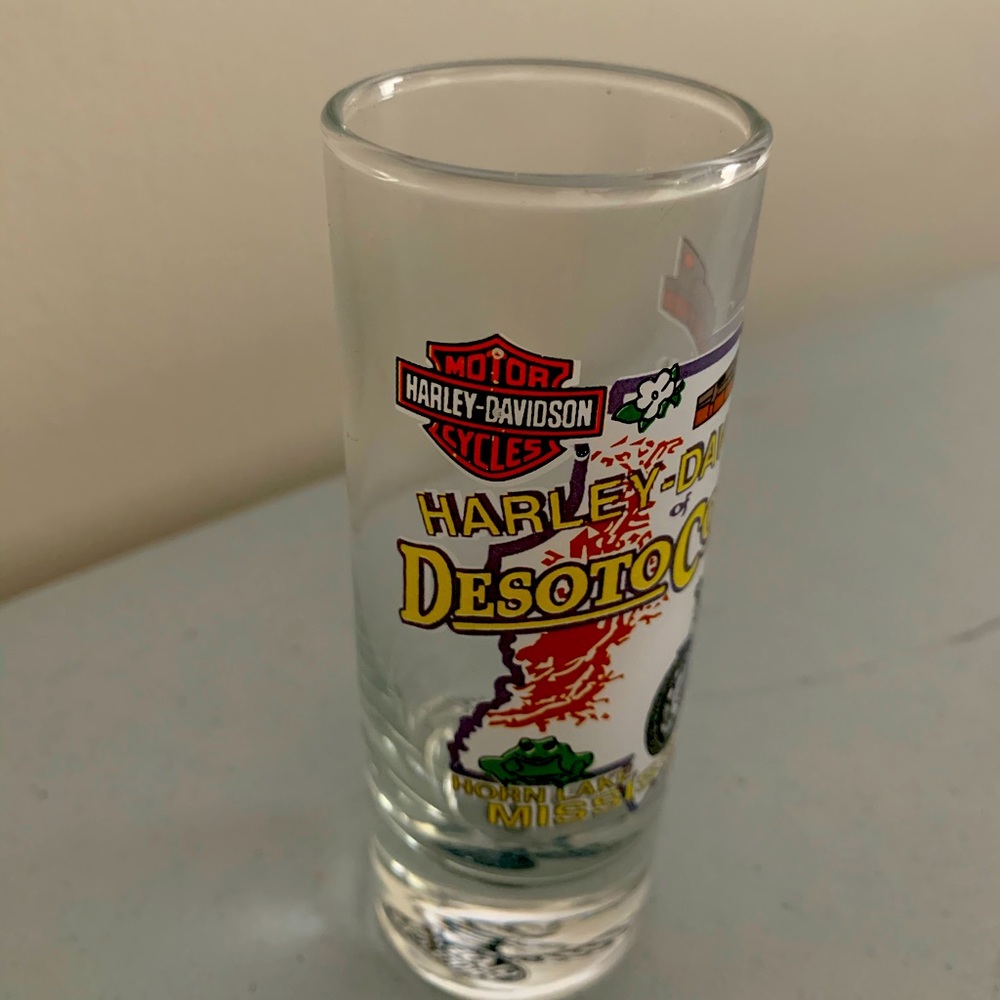 Harley Davidson Shotglass vintage